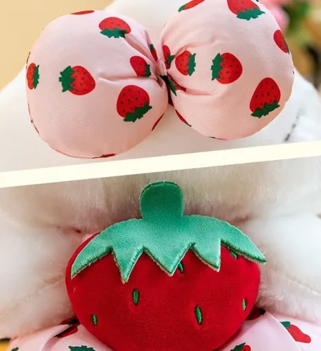 Peluche Hello Kitty Abrazable Frutilla, Fresa.