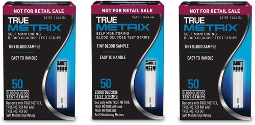 3 X 50ct True Metrix Nfrs Test Strips (150 Test Strips)