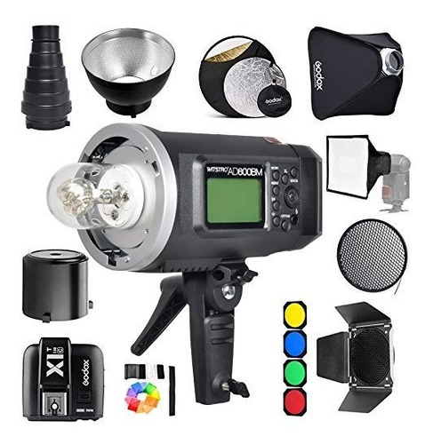 Godox Ad600bm Bowens Mount 600ws Gn87 18000 Hss Flash Exteri