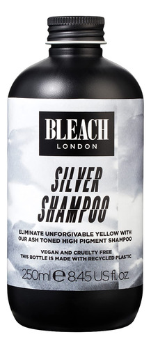 Bleach London Silver Shampoo - Enjuague Plateado Ceniciento 