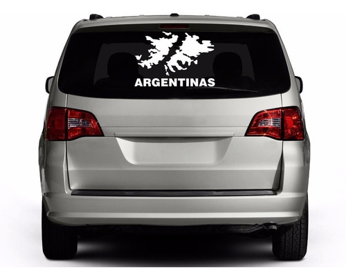 Rdg - Vinilo Sticker Calcomanía Malvinas Argentinas - 30 Cms