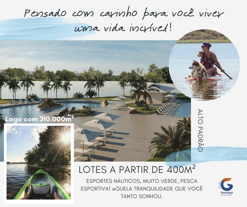 Imagem 13 de 20 de Lançamento Lago Da Barra 2 Condomínio Alto Padrão Lotes A Partir De 400m2 Lazer Completo - Te00081 - 68701572