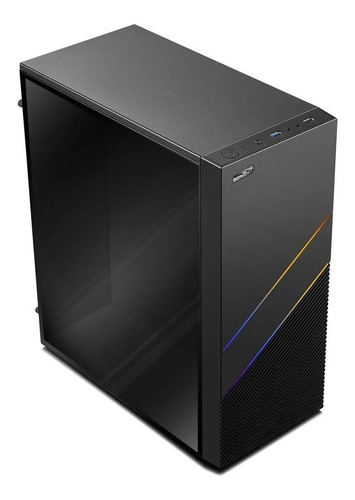 Gabinete Pc Gamer Sentey J10 Frente Rgb  Transparente