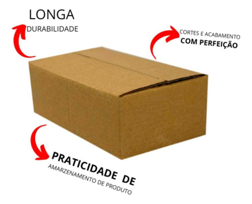 200 Caixas De Papelão Para Envio 19x16x7
