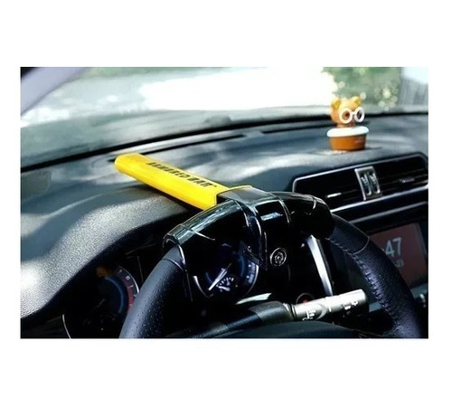 Traba Volante Anti Robo Seguridad De Auto Con Llaves Tipo T