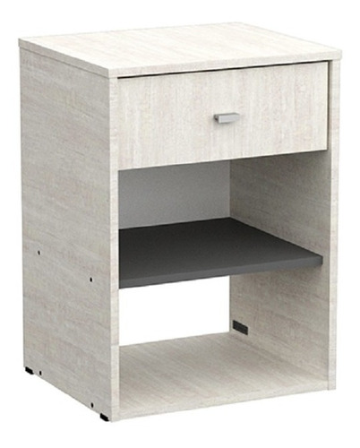 Mesa De Luz Cajon + Estante 45 × 38 × 61 Cm Diseño Milenial