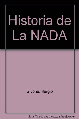 Historia De La Nada - Givone, Sergio