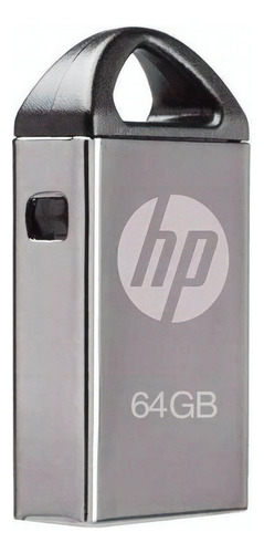 Pacote de papel Pendrive Metálico Hp 64gb 2.0