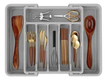 Comprar Organizador De Cubiertos Extensible, Bandeja Para Cubiertos