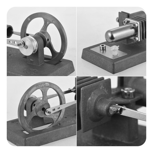 Kit Diy Modelo De Motor Starpower Mini Hot Air Stirling