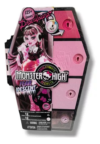 Boneca Monster High - Skulltimate Secrets - Draculaura - Com