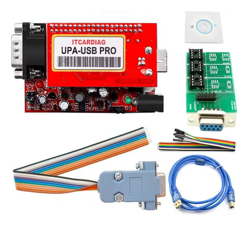 Programador De Ecu Usb Itcardiag V1.3 Upa, 350 Mb, Script 05