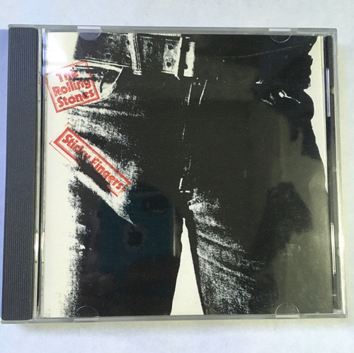 The Rolling Stones - Sticky Fingers - Cd - Printed In U.k.  