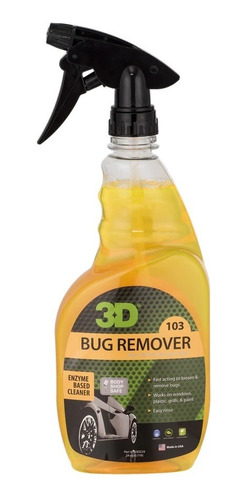 3d Bug Remover Limpiador Removedor De Bichos 750cc Detailing