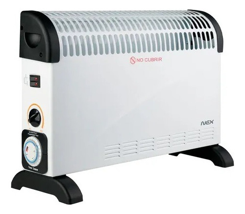 Calefactor Convector Nex Ec2000t Con Timer Estufa 1800 Watts