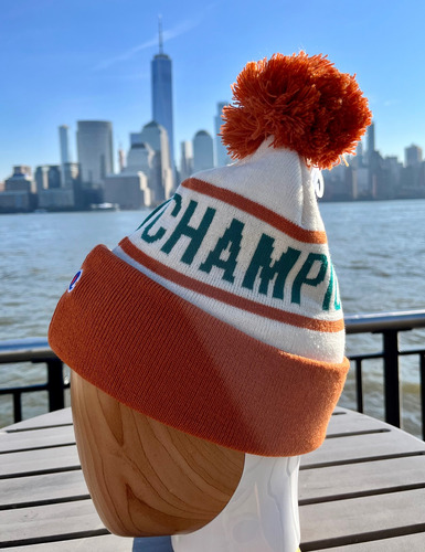 Champion Gorro Beanie Cuff Pom, Block Champion Au7m Bco Nja