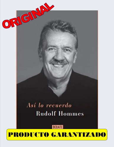 Así Lo Recuerdo - Rudolf Hommes ( Solo Nuevos / Originales)