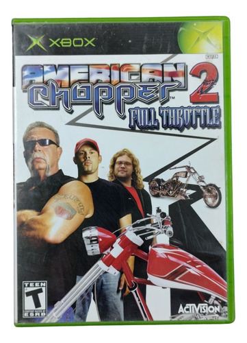 American Chopper: Full Throttle Juego Original Xbox Clasica