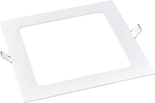 Panel Embutir Led Cuadrado 18w 220v 1300lm Elegir Color Luz