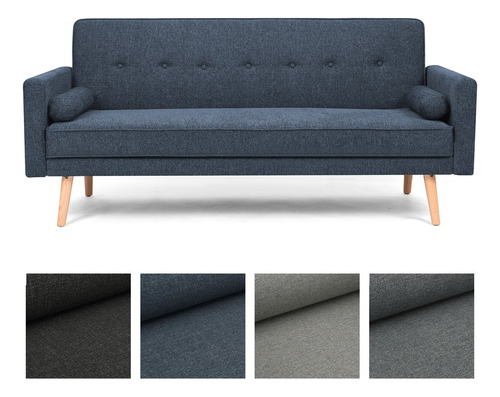 Sofa Cama Nordico Azul