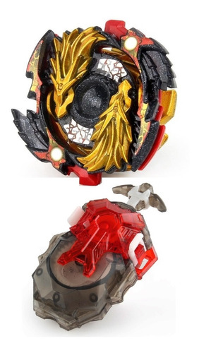 Beyblade Burst Lost Longinus B00 + Lancador Dupla Rotação