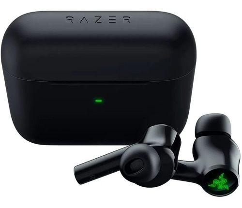 Auriculares In-ear Gamer Inalámbricos Razer Hammerhead True Wireless Earbuds Black Con Luz Led