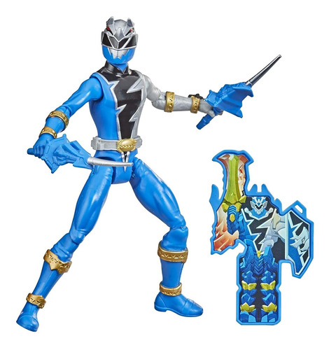 Dino Furia Ranger Azul 6 Pulgadas Figura De Acción De ...