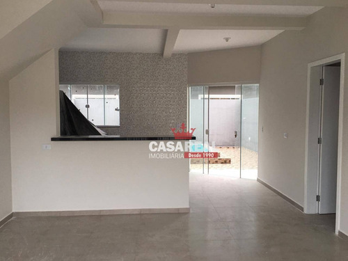 Imagem 15 de 30 de Sobrado Novo Com 3 Quartos, 03 Banheiros E 03 Vagas, À Venda Por R$400.000,00 - Brejatuba/pr - So0046