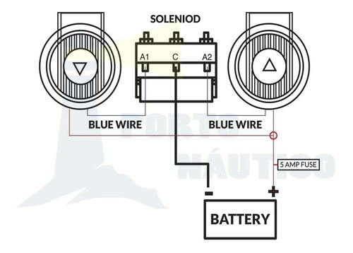 Imagem 5 de 6 de Par De Botão De Pé Para Guincho Elétrico Sobe E Desce 12/24v