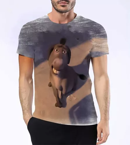 Camisa Camiseta Burro Do Shrek Alasão Filme Desenho Meme 1