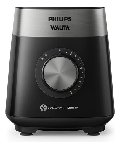 Liquidificador Philips Walita Ri2242 1200w 127v - Outlet Cor Preto