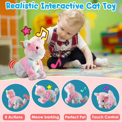 Colorido Juguete Robot Robot Robot Cat Robot Cat Robot, Gato