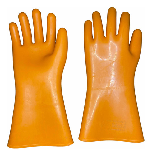Guantes Dielectrico 20 Kv Alto Voltaje Clase 2 Insulado Aisl