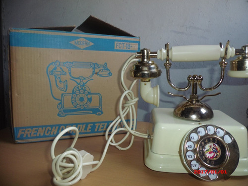 Teléfono Estilo Antiguo Modelo Victoriano