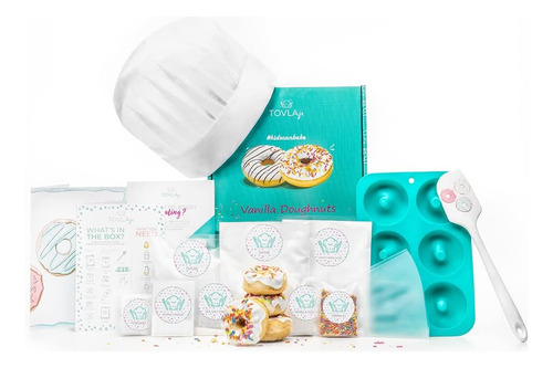 Tovla Jr. Kit De Actividades Para Hornear Donas Para Niños C