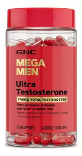 Gnc Mega Men-ultra Testo Free & Total Test Booster-120c Imp