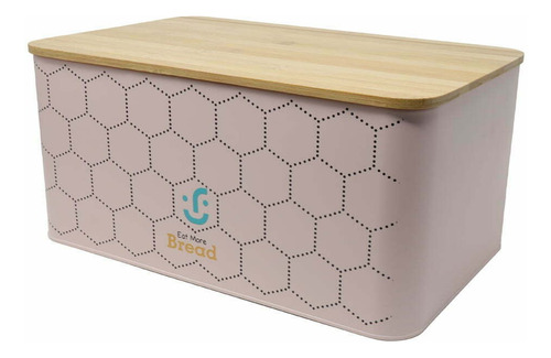 Contenedor Metálico Rectangular Para Pan