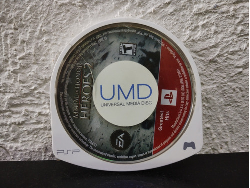 Medal Of Honor Heroes 2 Umd Para Psp Solo Disco Original