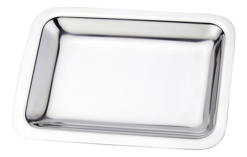 Bandeja Organizadora Decorativa Rectangular De Metal Para