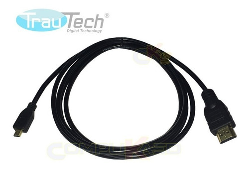 Cable Micro Hdmi A Hdmi Trautech De 1.80 Metros Para Camaras