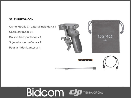 Dji Osmo Movil 3 Ultima Version Distribuidor Garantia Oficia