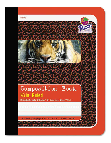 Libro De Composición Primaria De Pacon®, Libro Bound, X X X