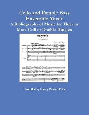 Libro Cello And Double Bass Ensemble Music - Price, Nancy