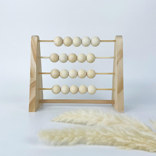 De Madera Para Niños Matemáticas Contadores De Ábaco De