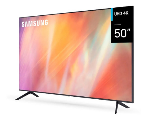 Imagen 1 de 9 de Smart Tv Samsung 50 Crystal 4k Uhd Un50au7000gczb 
