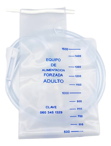 100 Equipos De Alimentación Enteral Forzada Adulto 1500 Ml