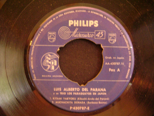 Luis Alberto Del Parana En Japon-vinilo Simple- 8 Puntos