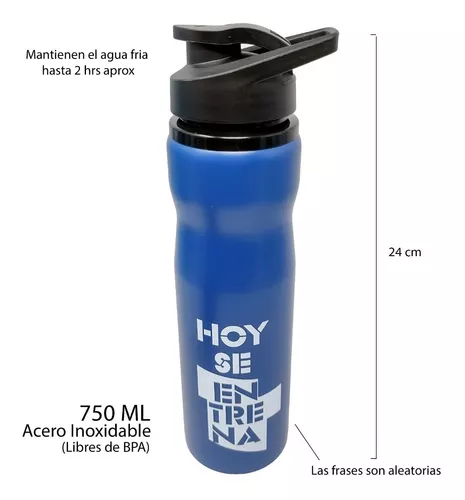 Botellas de agua de deporte (750ml)