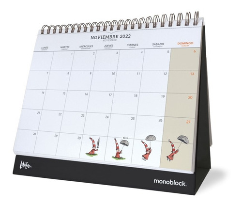 Calendario Personalizado Escritorio - Planicador - Planner