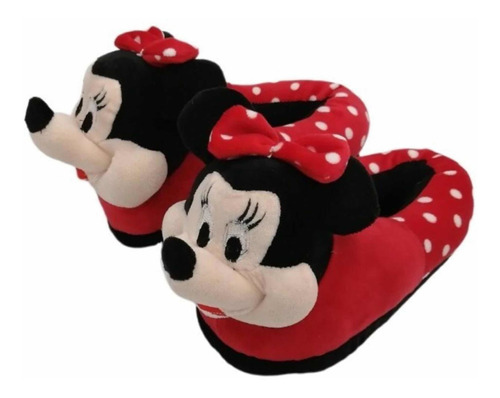 Pantufla Minnie Mouse Mimi Niña Adulto 